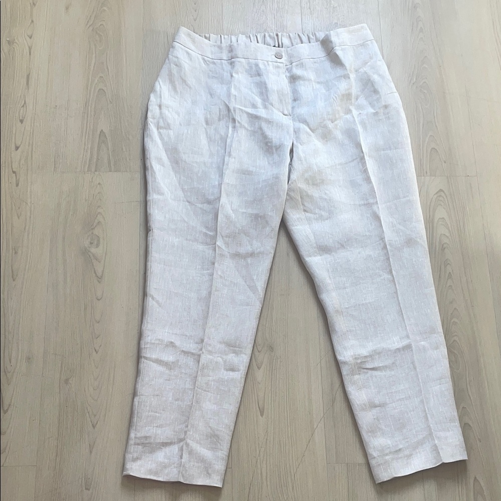 Persona by Marina Rinaldi Cream Trousers